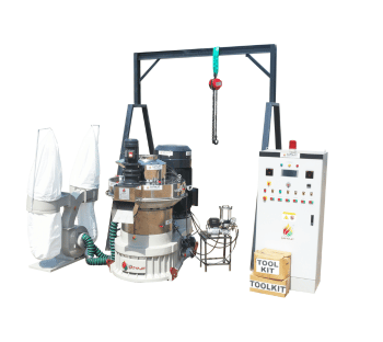 Vertical Ring Die Pellet Machine