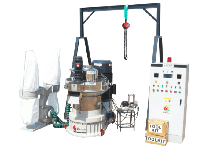 Vertical Ring Die Pellet Machine Manufacturer in India